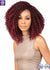 Water Curl Corkscrew Burgundy Crochet Hair